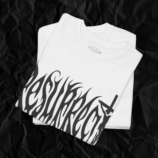 "RESURRECT" WHITE TEE