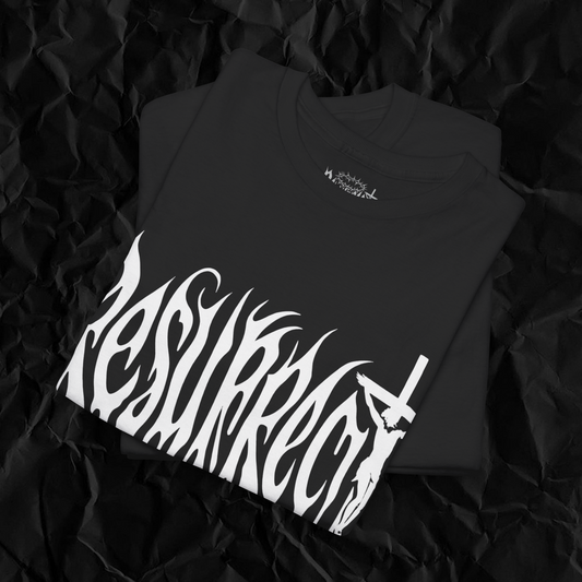 "RESURRECT" BLACK TEE